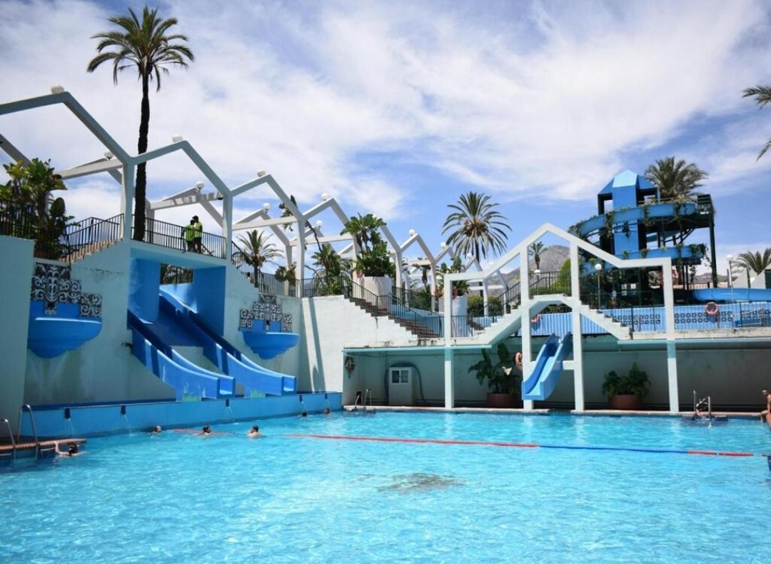 El Estudio De La Playa Benalbeach Vistas Al Mar Benalmádena Exterior foto
